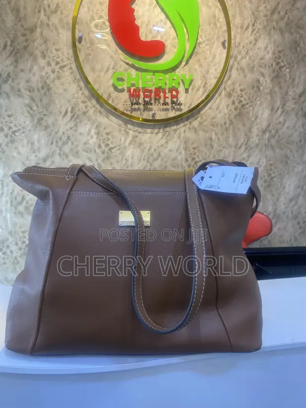 Paul Costello Echt Leder Handbag - Brown - 1