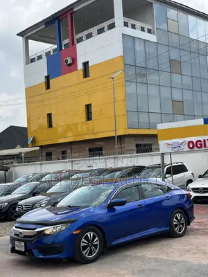 Honda Civic 2016 Blue - Kai Tsaye Daga Belgium