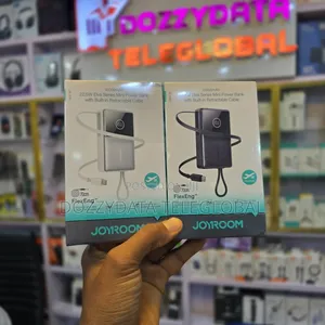 Joyroom 10000mAh 22.5W Mini Power Bank with Retractable Type-C