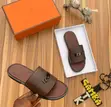 Brown Leather Slide Sandal Mai Kwallon Karfe - 2