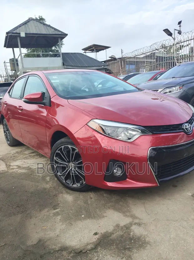 2015 Toyota Corolla S Plus Sedan - Red - 1