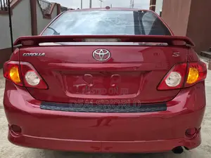 2010 Toyota Corolla S Sedan - Burgundy