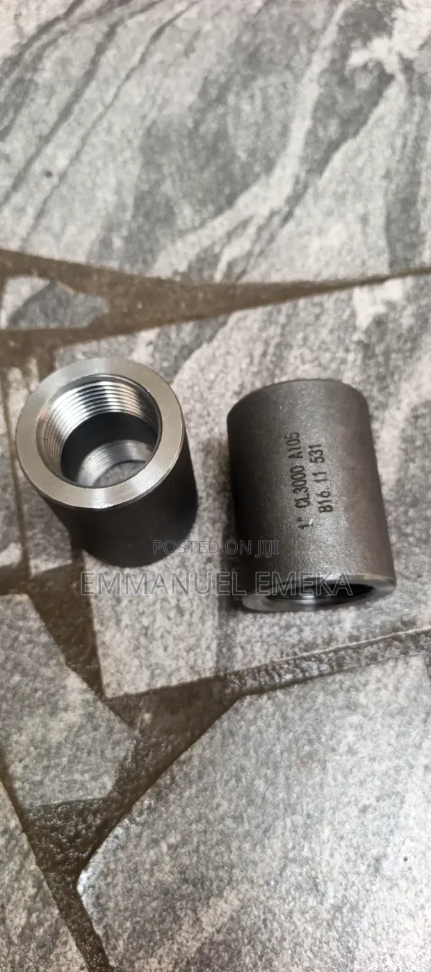 1" NPT A105 Class 3000 Forged Steel Coupling - 1