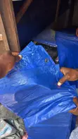 Heavy-Duty Waterproof Blue Tarpaulin - 1