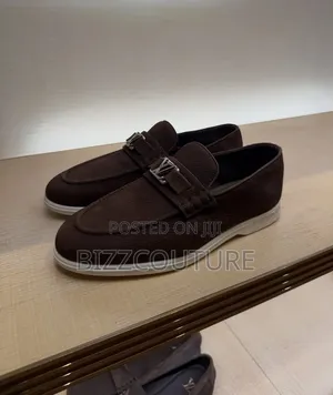 Original Louis Vuitton LV Resort Loafers - Brown Leather