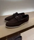 Original Louis Vuitton LV Resort Loafers - Brown Leather - 2