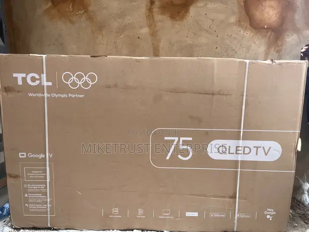 TCL 75-inch QLED Google TV - 1