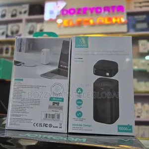 USAMS 18000mAh PD 45W Dual Output Power Bank