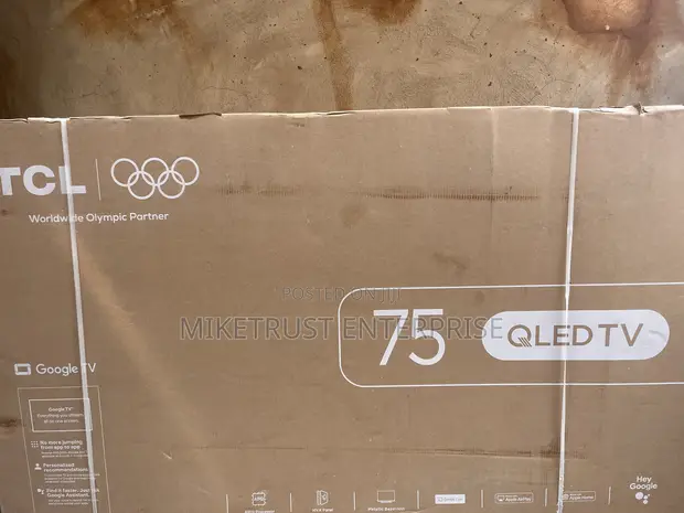TCL 75-inch QLED Google TV UHD 4K - 1