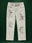 Ella's Jeans Wears - Baggy Jeans na Thrift - 3