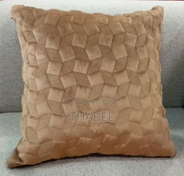 Brown Throw Pillow 18x18 Inch - 1
