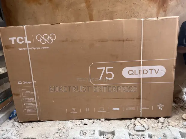TCL 75" QLED 4K Google TV - 1