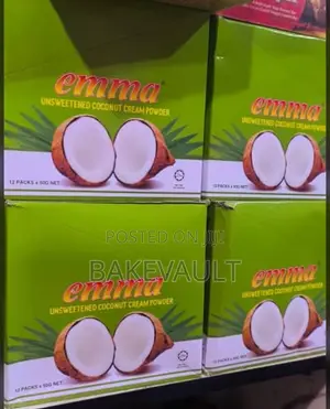 Emma Coconut Cream Powder Unsweetened 50g Sachets