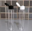 100ml Transparent Plastic Bottle with Flip Cap - 2