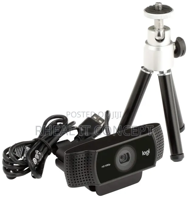 Open Box Logitech C922 Pro 1080p HD Webcam - 1