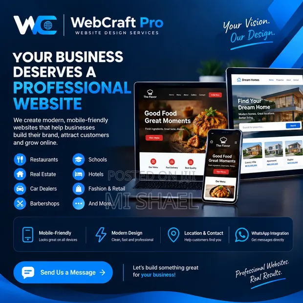 Vic Tech Sabis na Zane Website na Kwararru - 1