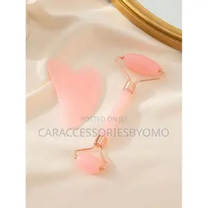 Jade Roller da Gua Sha Face Set don Fuska Massage