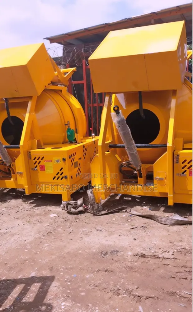 Brand New 750L Hydraulic Self Loader Concrete Mixer - 1