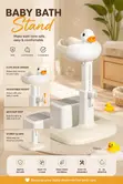 Baby Bath Stand with Shower Head Holder - 4