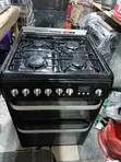 Ultima Hotpoint 4 Burner Gas Cooker with Grill and Oven - 1