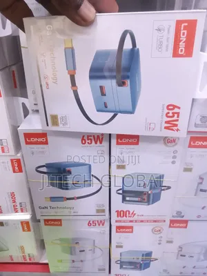 LDNIO Q10 65W Mai Sauri Mai Jan Kayan Caji