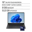 New HP OmniBook 7 16" Laptop - Intel Core Ultra 5, 8GB RAM, 512GB SSD - 3