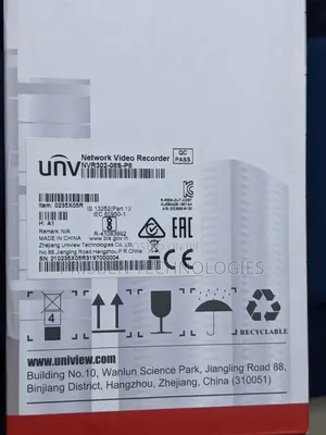 Uniview 8CH NVR 2 SATA HDD