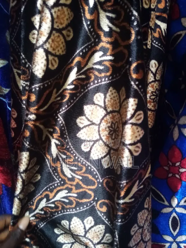 Brand New Velvet Wool Chair Cover - Multicolor Animal Print - 1