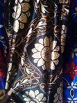 Brand New Velvet Wool Chair Cover - Multicolor Animal Print - 1