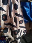 Brand New Velvet Wool Chair Cover - Multicolor Animal Print - 5