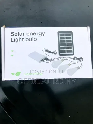 Brand New WX-14 Solar Energy Light Bulb Kit