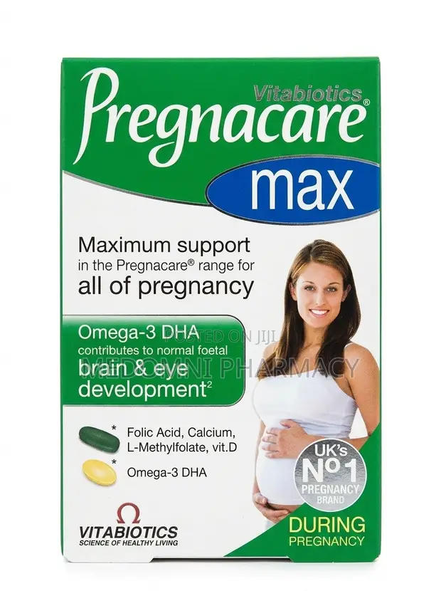 Vitabiotics Pregnacare Max (84 Kwayoyi/Kapsul Biyu) - 1