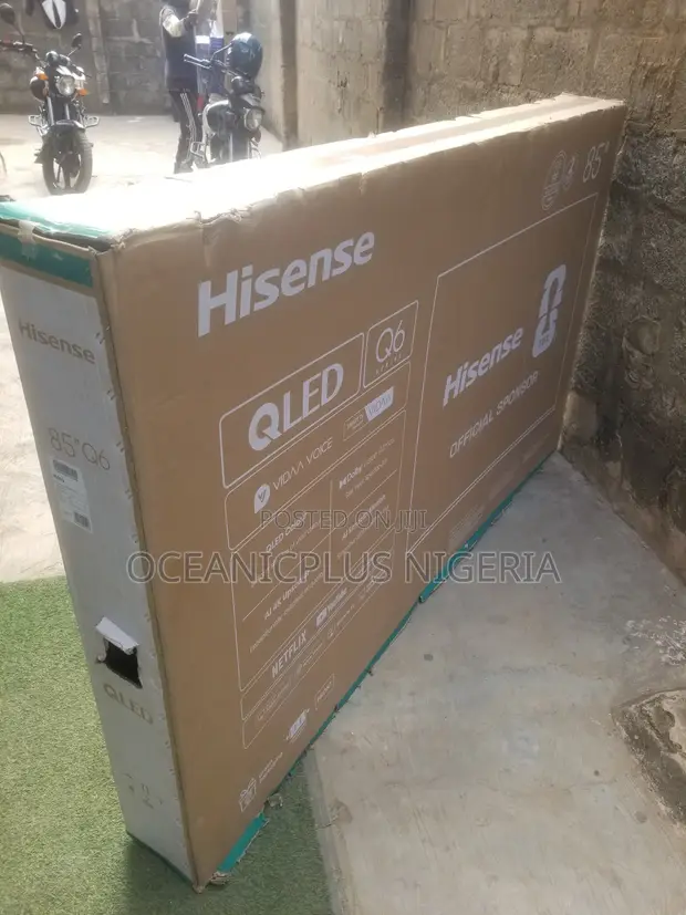 Hisense 85 Inch QLED Ultra HD Smart TV - 1