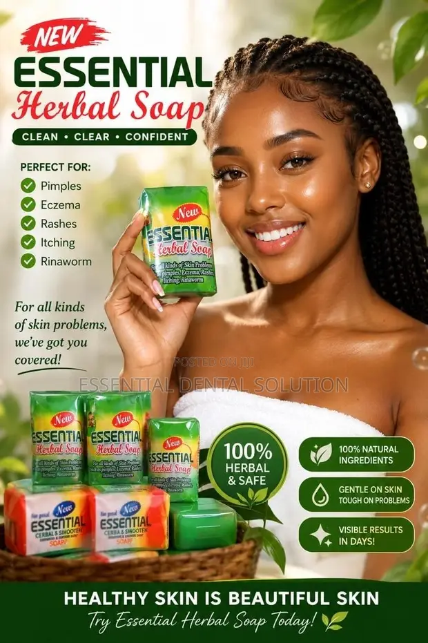 Essential Herbal Soap for Skin Problems - 1