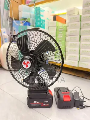 8-Inch Rechargeable Lithium Battery Fan