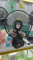8-Inch Rechargeable Lithium Battery Fan - 2