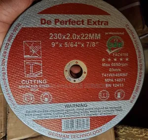 De Perfect Extra 9-inch Cutting Disc for Stainless Steel & Metal
