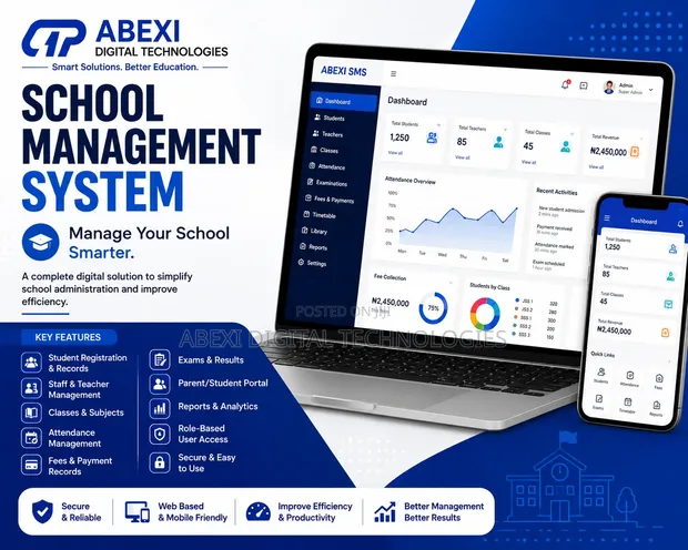 Abexi School Management System Software - 1