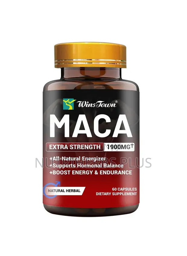 Winstown MACA Extra Strength Lafiyar Makamashi & Juriya - 1