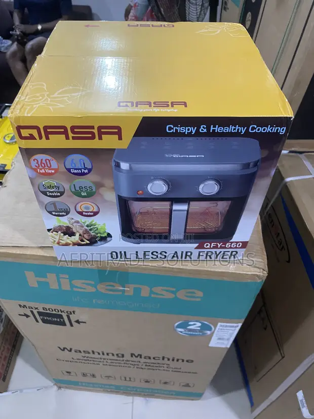 Qasa 6L Air Fryer - Brand New - 1