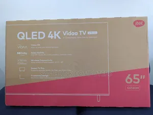 Itel 65" QLED 4K Smart TV VIDAA OS