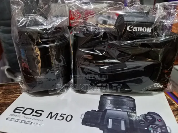 Canon EOS M50 Mirrorless Camera Body Only - 1