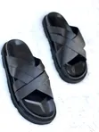 Takalmi na Maza na Louis Vuitton, Baƙi, Fata, Casual - Girman 41 - 1