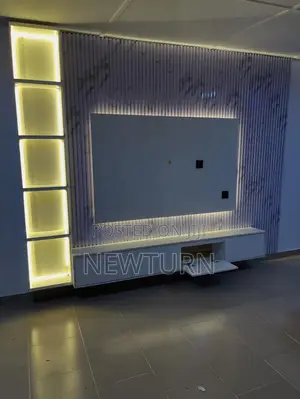 Brand New 10ft x 10ft Wall TV Console with Storage