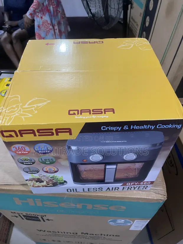 Qasa 6L Air Fryer - Brand New - 1