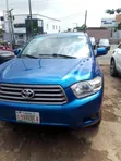 Toyota Highlander 2008 Blue - 3