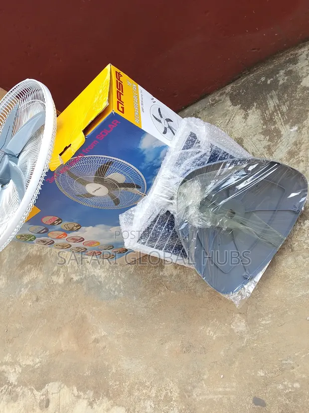 Qasa 18" Fan Mai Sake Gina Baturi Mai Juyawa & Garanti Na Shekara 1 - 1
