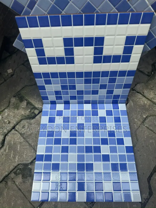 Swimming Pool Tiles - 33x33cm Glossy - 1