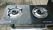 Scanfrost 2-Burner Gas Cooker Mai Girman Kasa - 1