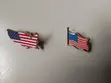 US, UK, Canadian Maple Leaf Brooch Lapel Pin - 3